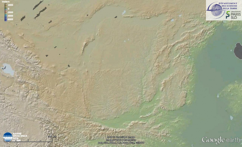 The peri-Ordos fault system, China.